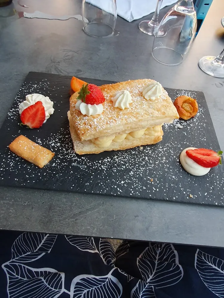 Mille Feuille Aux Fraises